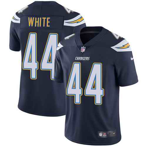 Nike Men & Women & Youth Chargers 44 Kyzir White Navy NFL Vapor Untouchable Limited Jersey,We sell and wholesale Nike Men & Women & Youth Chargers 44 Kyzir White Navy NFL Vapor Untouchable Limited Jersey on line form chian!